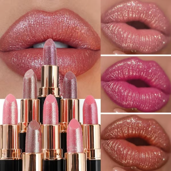 🔥HOT SALE-49% OFF🔥Diamond Lip Gloss Glitter Lipstick Waterproof