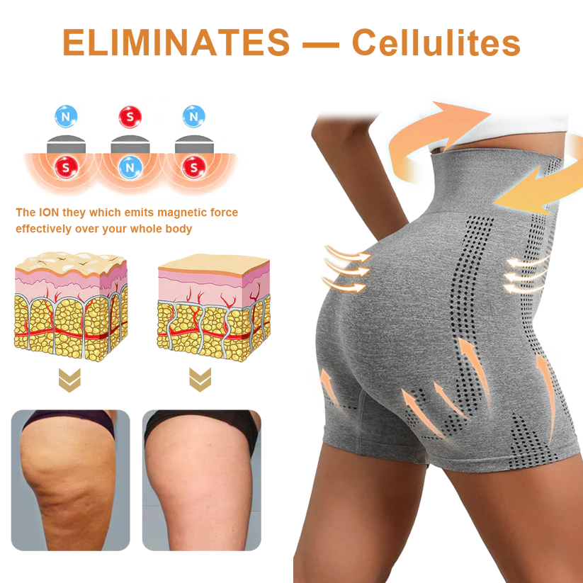 💃PEARLMOON™ Ion Shaping Shorts, Breathable Comfort Fabric With Tourmaline. Restore Your Perfect Figure And Address Health Issues💖