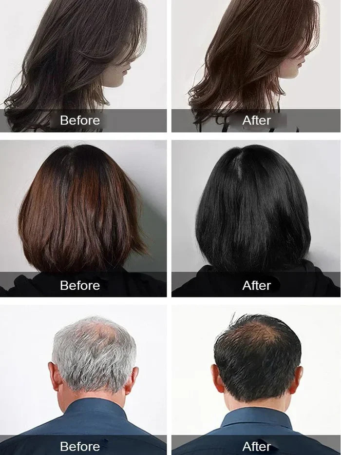 đ2024-Christmas Hot SaleđPlant Bubble Hair Dye Shampoo