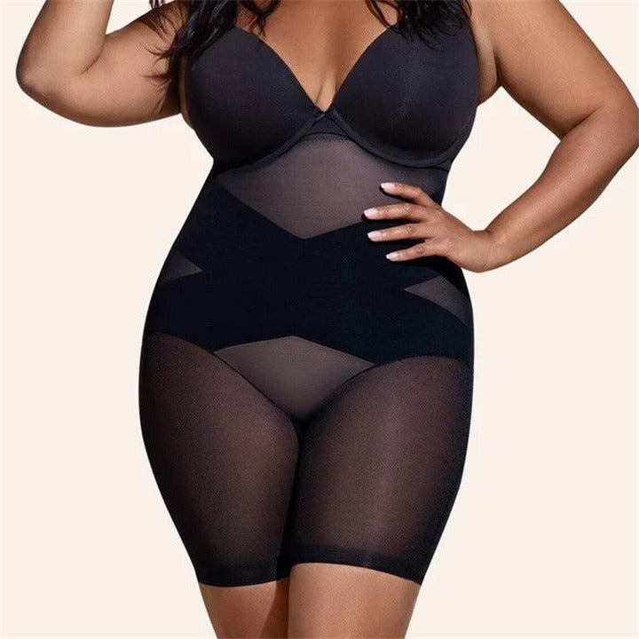 2024 New Cross Compression Abs Booty High Waisted Shaper