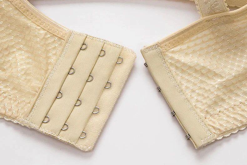 2024 WOMEN BACK BUCKLE COTTON BRAS WIRE FREE PLUS SIZE SHOULDER STRAPS BRASIERES COMFORT