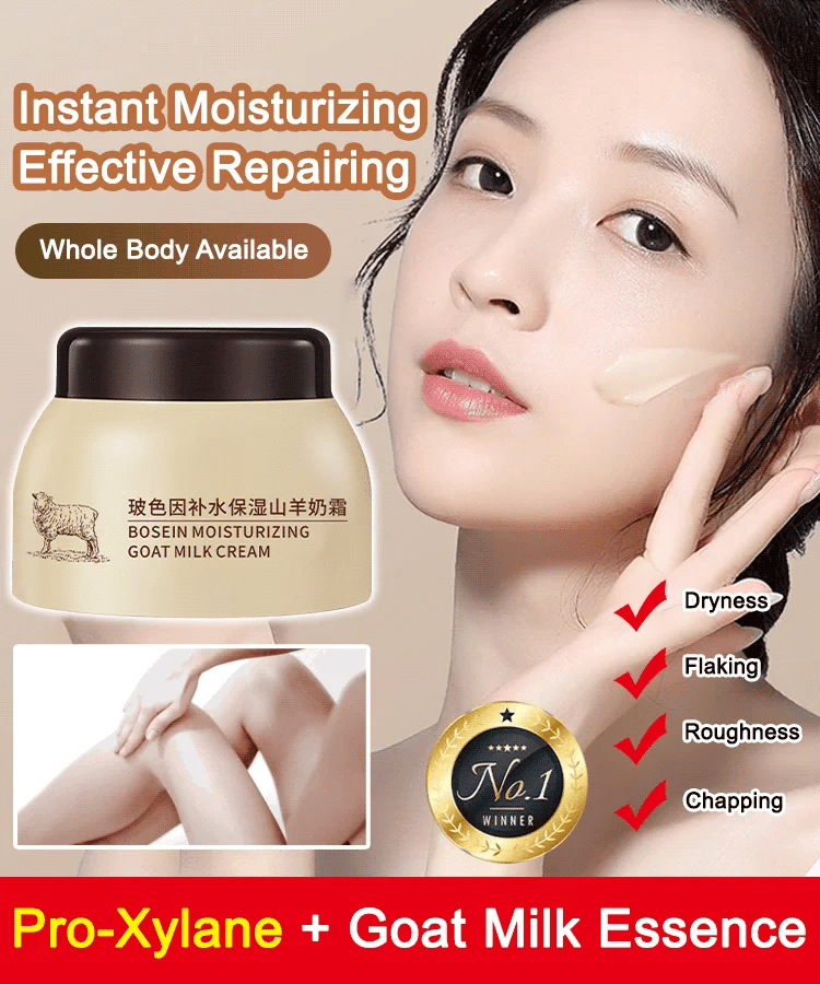 💥Big Discount Today - Moisturizing Goat Milk Cream