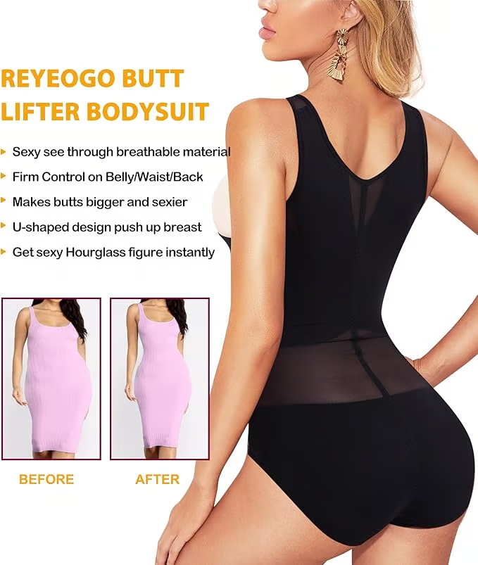 ⏰Last Day Buy 1 Get 3 Packs - 💃High-Waist Shapewear Bodysuit – Sculpt Your Dream Curves