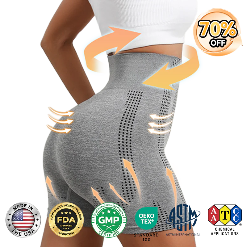 💃PEARLMOON™ Ion Shaping Shorts, Breathable Comfort Fabric With Tourmaline. Restore Your Perfect Figure And Address Health Issues💖