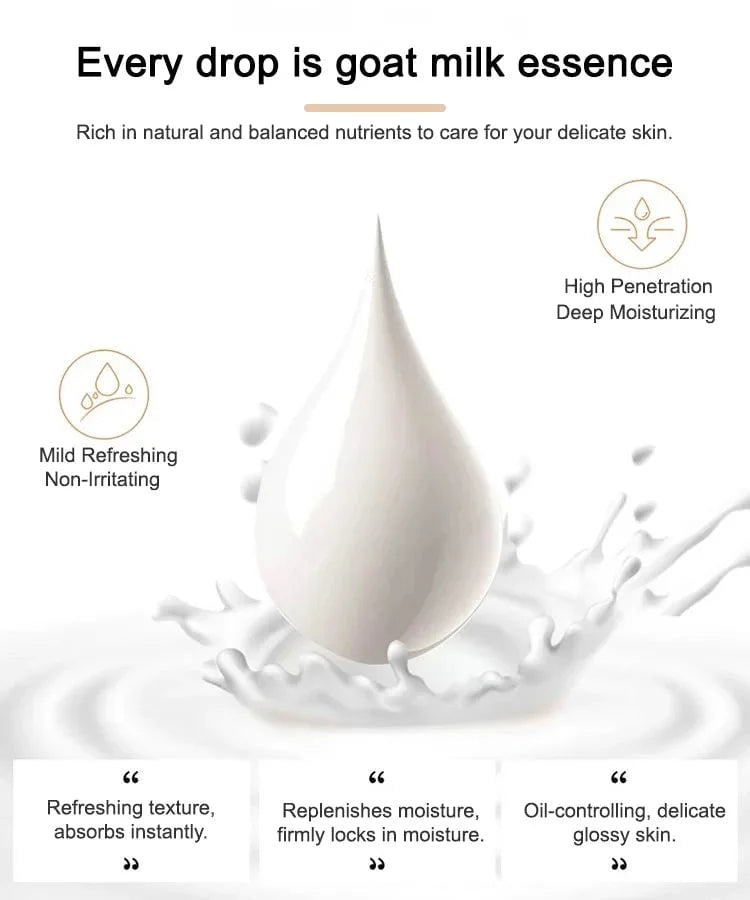💥Big Discount Today - Moisturizing Goat Milk Cream