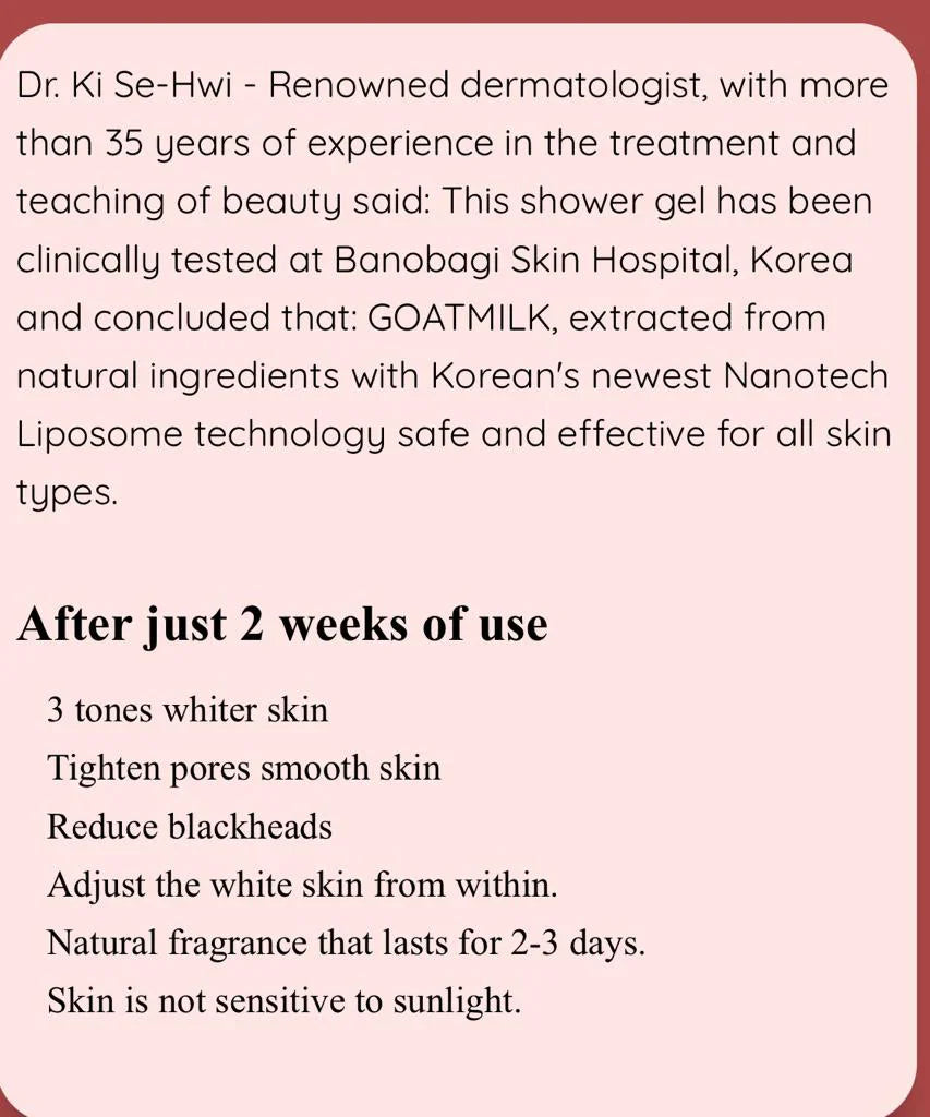 ORIGINAL SECRET GOAT MILK WHITENING