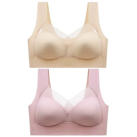 🔥Fashion Deep Cup Bra🔥Summer sexy Push Up Wireless Bras (Size runs the same as regular bras)