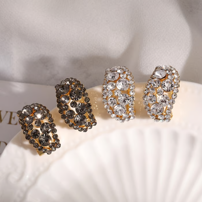 HOT 🔥🔥Lab-Created Diamonds Hoop Earrings🎁
