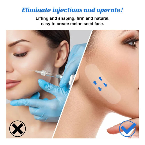 🎊🔥Invisible Face Lifter Tape✨Has a delicate V face(40PCS)