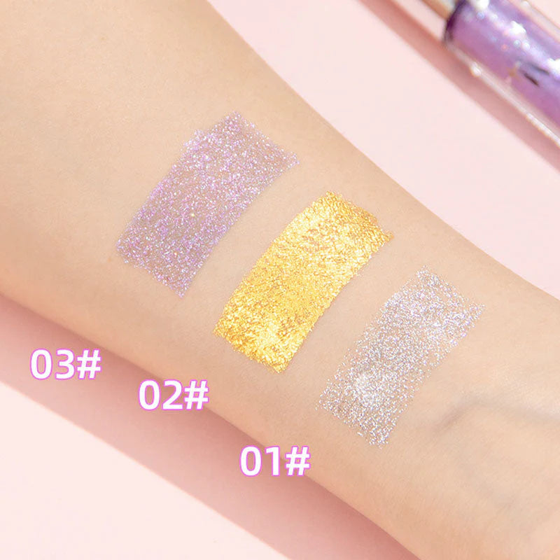 đ„đBUY 1 GET 1 FREEđ Waterproof Diamond Glitter Mascara - Long-lasting Curl, Sparkling Shine, Create Captivating Eyes!