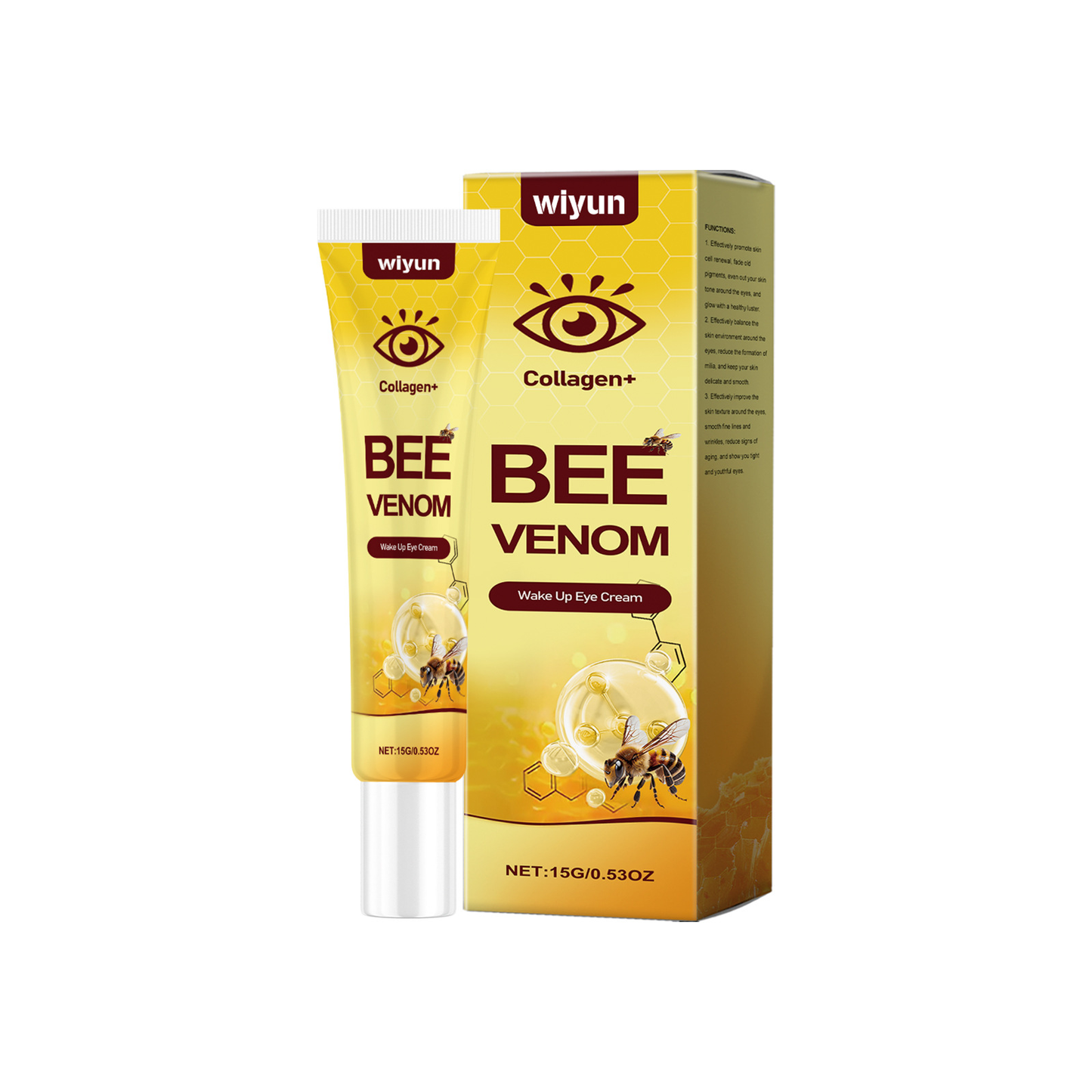 AnnieCare® Collagen+ Bee Venom Wake Up Eye Cream 👨⚕️ Dermatologist Approved
