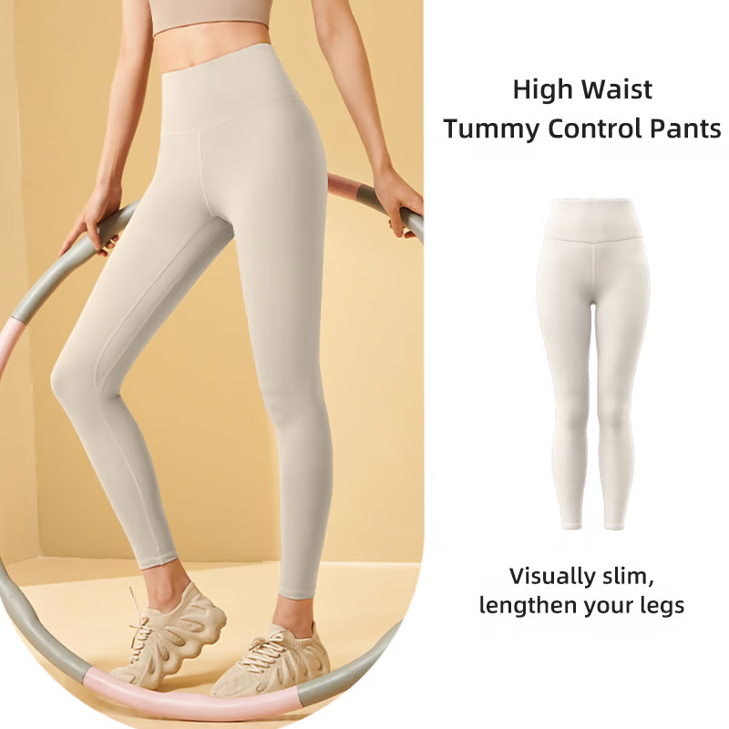 🔥High Waisted Tummy Control Shaping Training Leggings