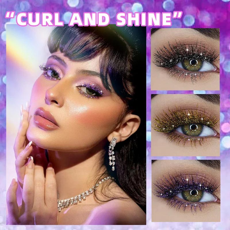 đ„đBUY 1 GET 1 FREEđ Waterproof Diamond Glitter Mascara - Long-lasting Curl, Sparkling Shine, Create Captivating Eyes!