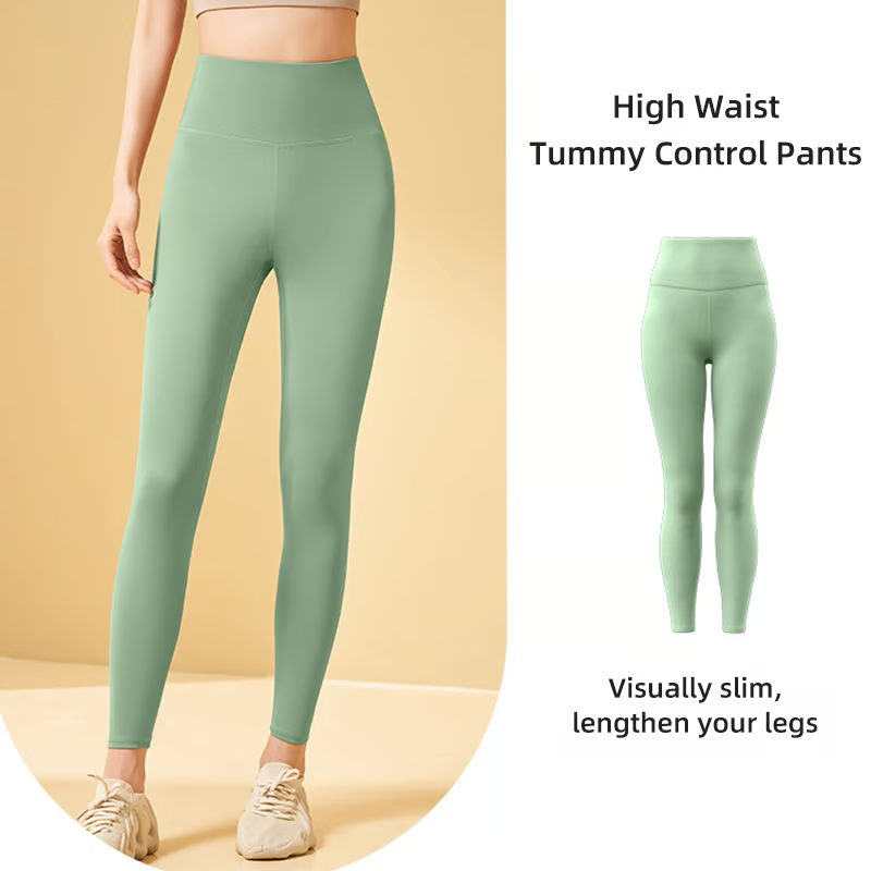 🔥High Waisted Tummy Control Shaping Training Leggings