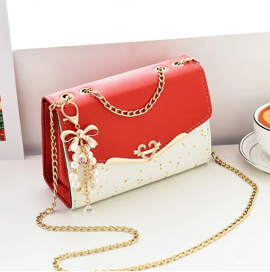 Crossbody Sequined Shoulder Bag