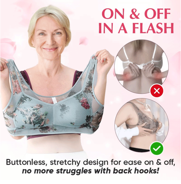 🔥BUY 1 GET 3 PACKS🔥Comfortable lace bra without buttons