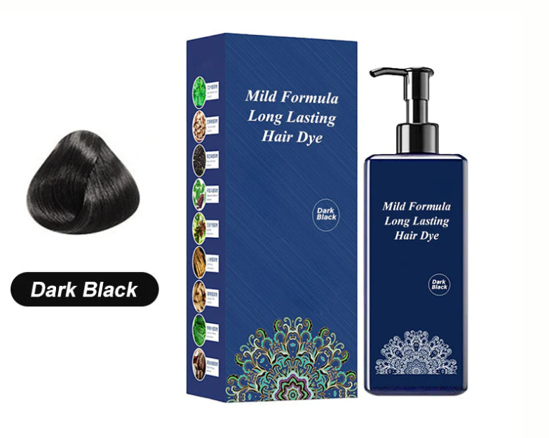 🔥Plant-Based Hair Coloring Cream - Mild Formula Long Lasting