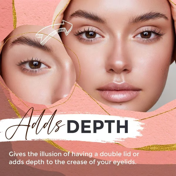 ADHESIVE-FREE INVISIBLE DOUBLE EYELID STICKER