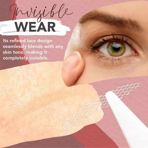 ADHESIVE-FREE INVISIBLE DOUBLE EYELID STICKER