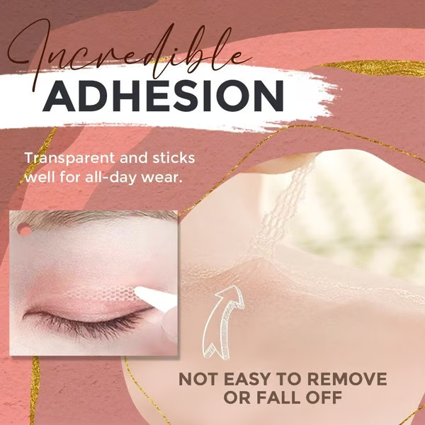ADHESIVE-FREE INVISIBLE DOUBLE EYELID STICKER