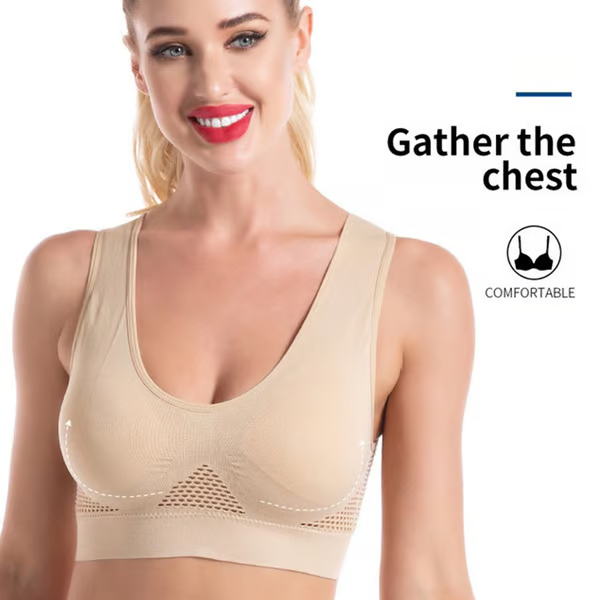 🔥Breathable Cool Liftup Air Bra