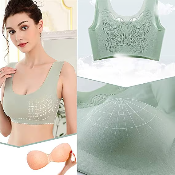 ULTRA-THIN PLUS SIZE ICE SILK COMFORT BRA
