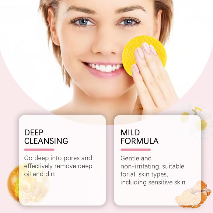 💥Clearance Sale 49% OFF Today💥 Turmeric Kojic Acid Cleansing Pads