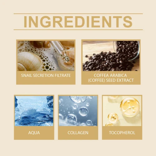 OUHOE Snail 96 Mucin Essence- Snail Skin Revitalizing - Reduces Acne, Revitalizes Skin