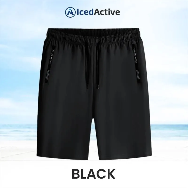 IcedActive – Women’s Ice Silk Quick Drying Stretch Shorts