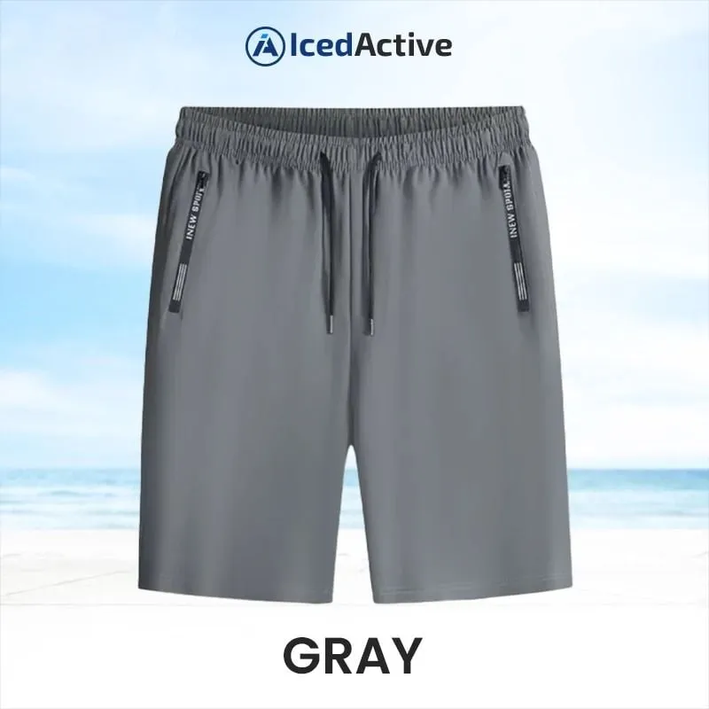 IcedActive – Women’s Ice Silk Quick Drying Stretch Shorts