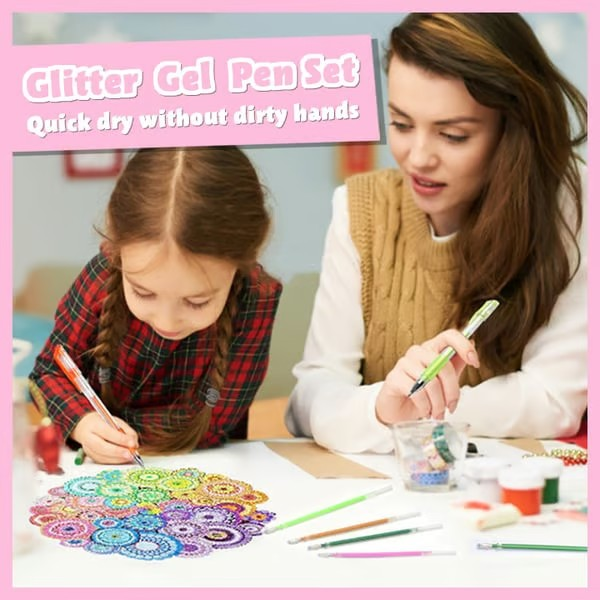 🎁LAST DAY 49% OFF - Glitter Gel Pen Set