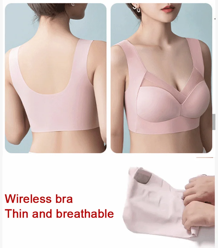 🔥Fashion Deep Cup Bra🔥Summer sexy Push Up Wireless Bras (Size runs the same as regular bras)