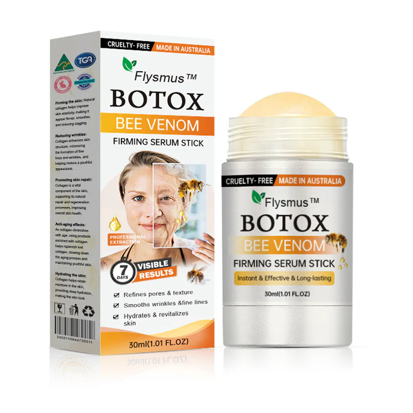 đđ
Flysmusâą Botox Bee Venom Firming Serum Stick-(Made and Shipped from Australia)-LAST DAY 70% OFF