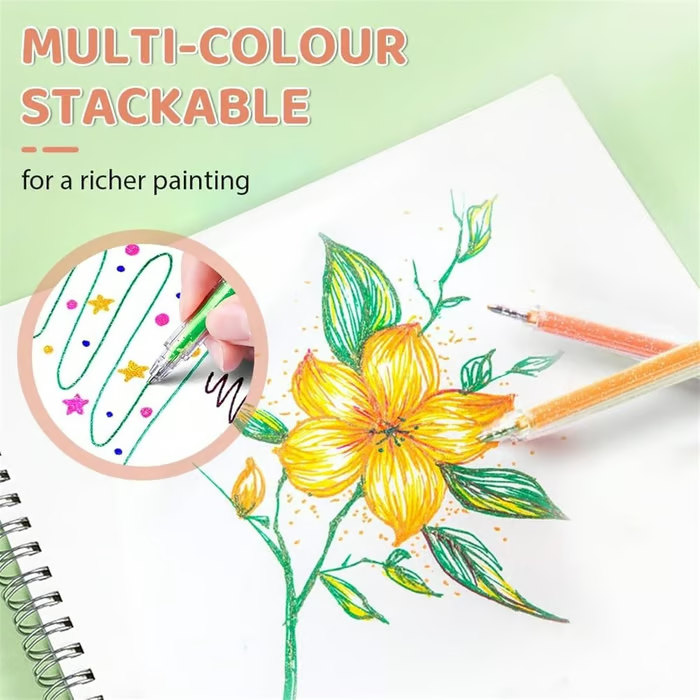 🎁LAST DAY 49% OFF - Glitter Gel Pen Set