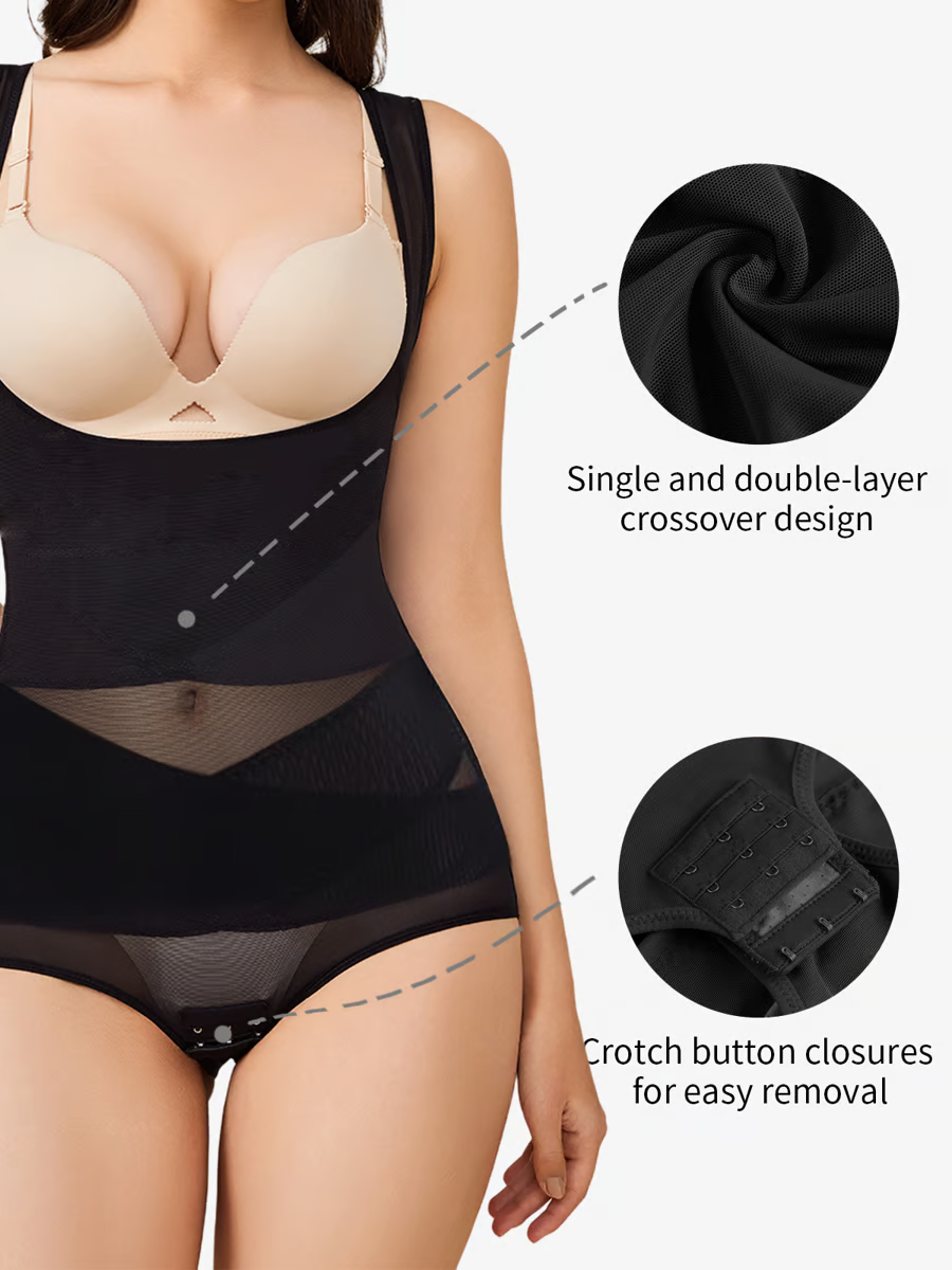 ⏰Last Day Buy 1 Get 3 Packs - 💃High-Waist Shapewear Bodysuit – Sculpt Your Dream Curves