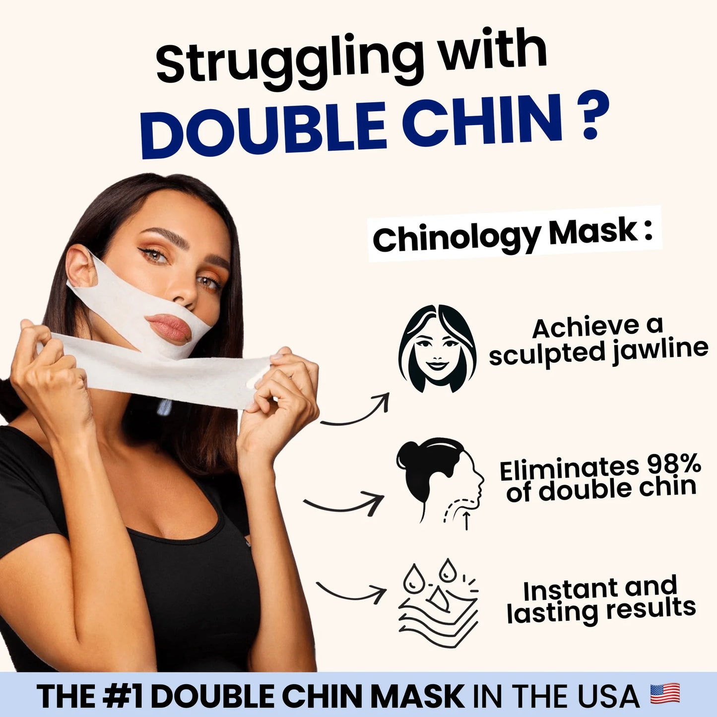 V-shaped lifting mask Nourishing skin hydrating mask