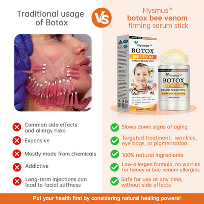 🐝🏅Flysmus™ Botox Bee Venom Firming Serum Stick-(Made and Shipped from Australia)-LAST DAY 70% OFF