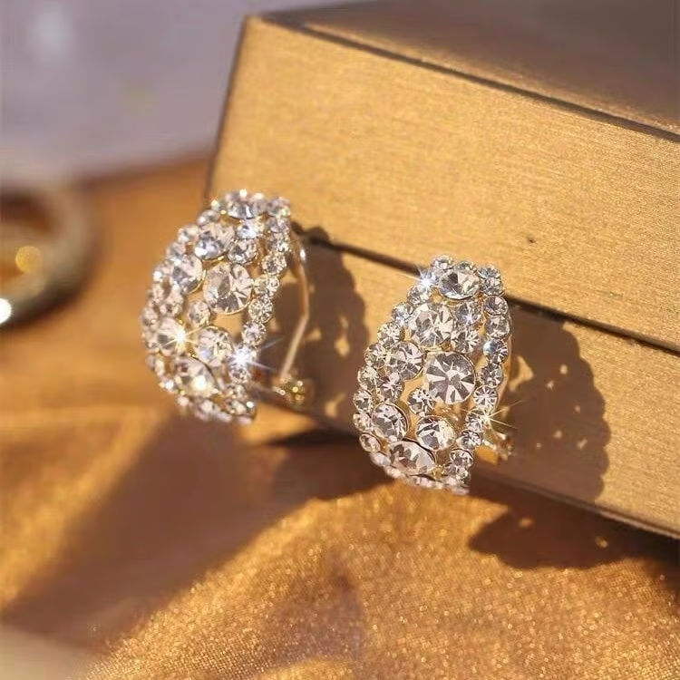 HOT 🔥🔥Lab-Created Diamonds Hoop Earrings🎁