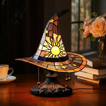 💥Hot sale discount price！Witch hat lamp decoration ornaments USB socket led light ornaments creative