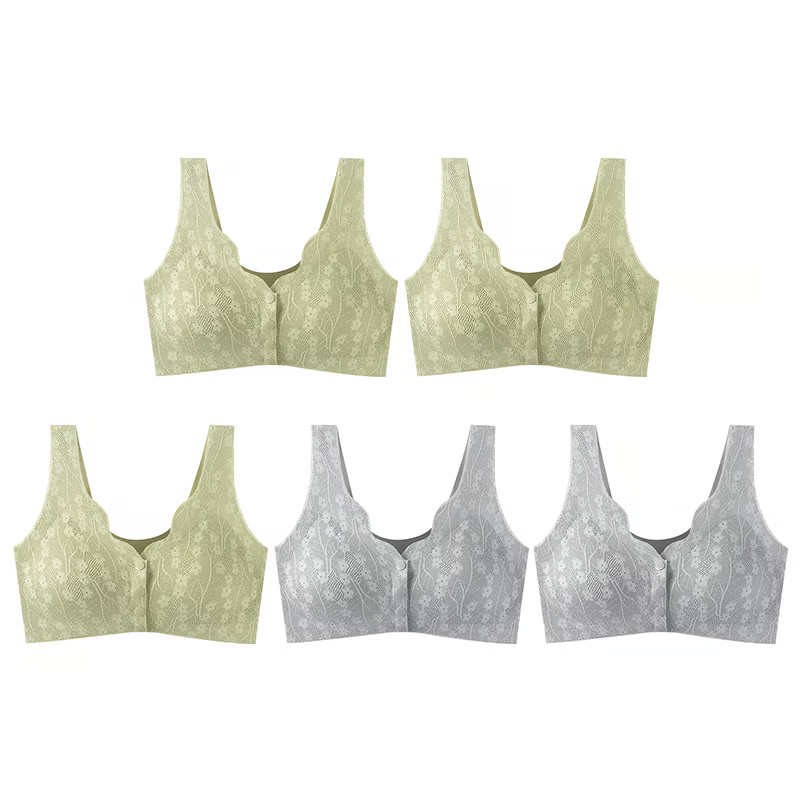 🔥Buy 1 Get 2 Free (3PCS) - Comfortable & Convenient Front Button Bra