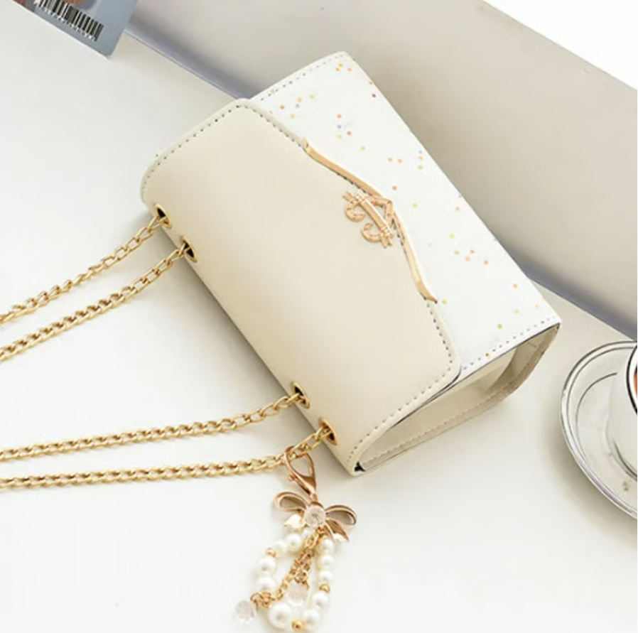 Crossbody Sequined Shoulder Bag