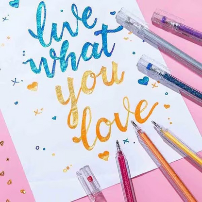 🎁LAST DAY 49% OFF - Glitter Gel Pen Set