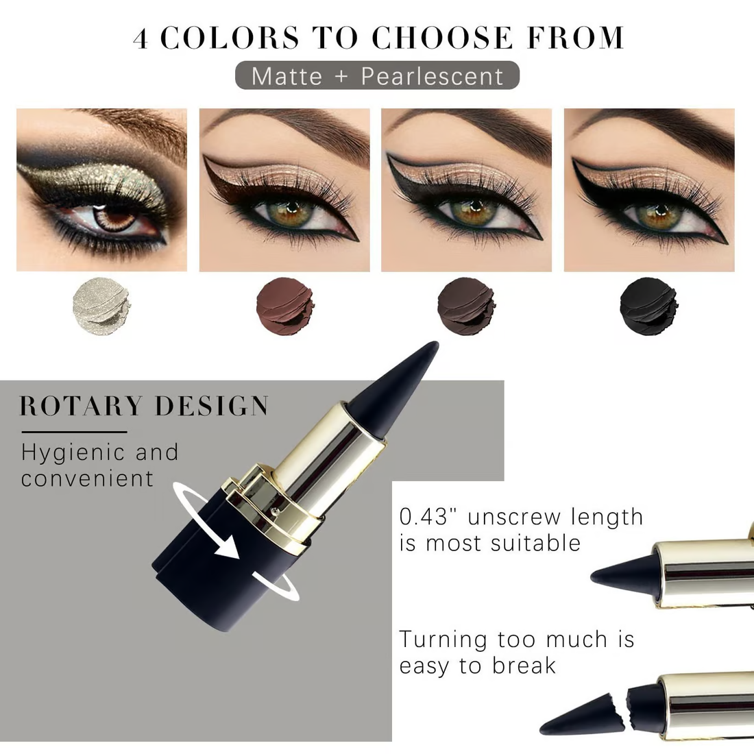 ❤LAST DAY🔥Matte Quick-Dry Eyeliner💄