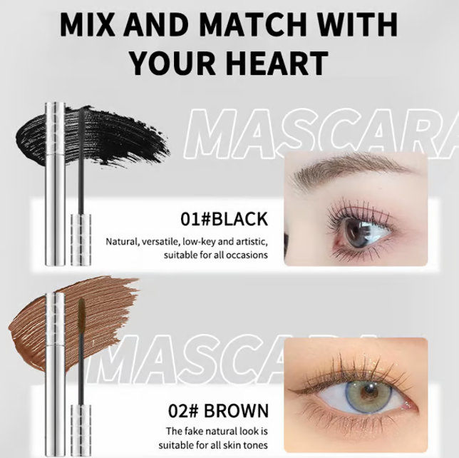 🎁Mid-year special offer💖Mascara Black and brown two-tone mascara