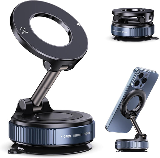 🔥Factory direct sale 49% OFF🔥360° Adjustable Vacuum Magnetic Phone Holder