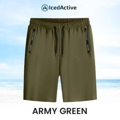 IcedActive – Women’s Ice Silk Quick Drying Stretch Shorts