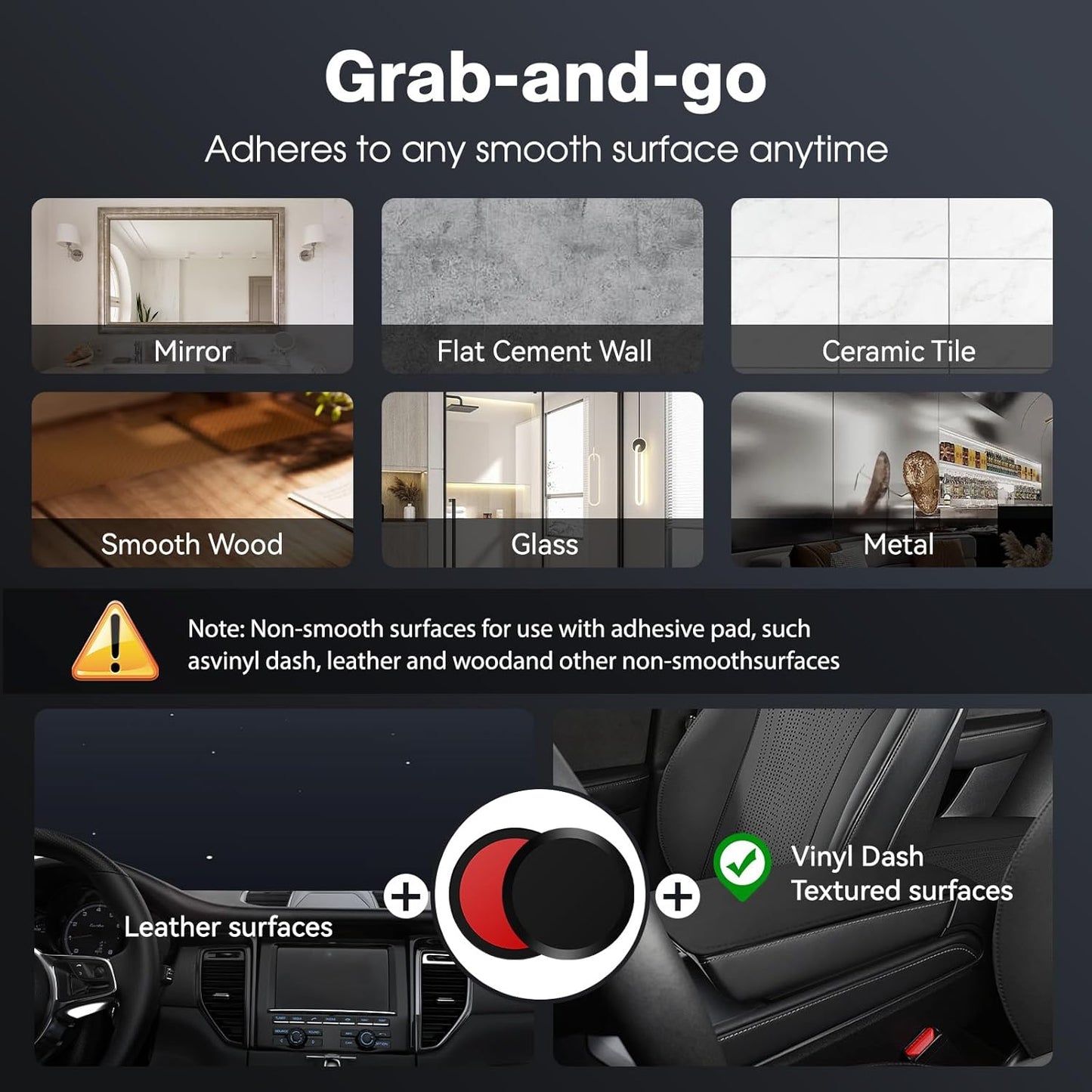 🔥Factory direct sale 49% OFF🔥360° Adjustable Vacuum Magnetic Phone Holder