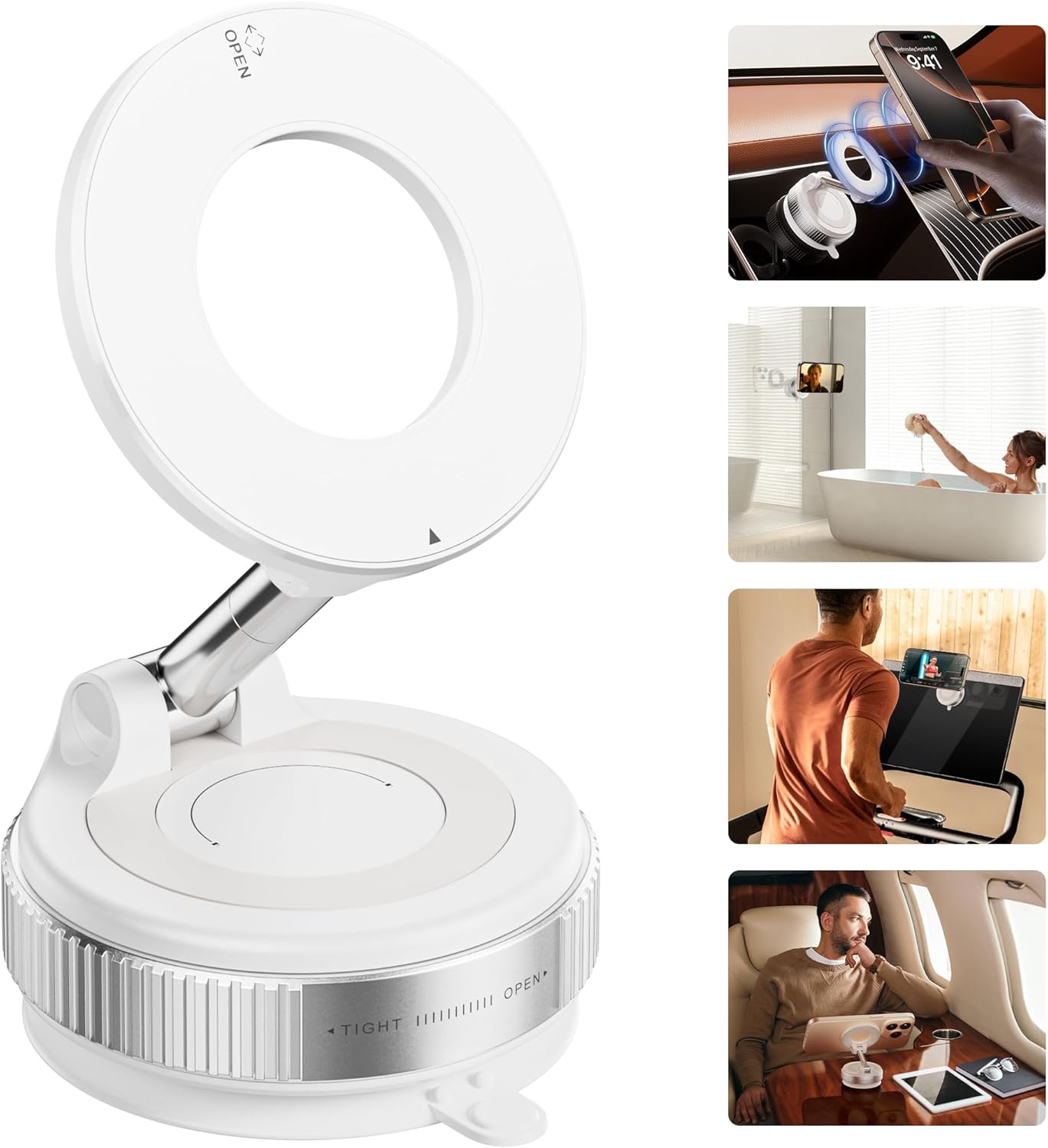 🔥Factory direct sale 49% OFF🔥360° Adjustable Vacuum Magnetic Phone Holder