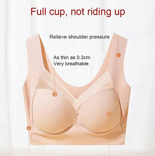 🔥Fashion Deep Cup Bra🔥Summer sexy Push Up Wireless Bras (Size runs the same as regular bras)