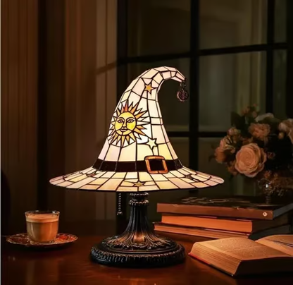 💥Hot sale discount price！Witch hat lamp decoration ornaments USB socket led light ornaments creative